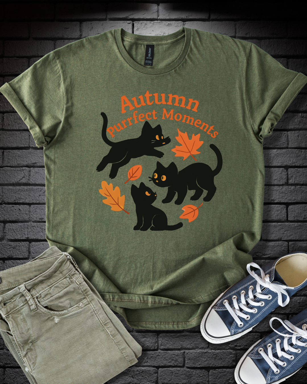 Autumn Purrfect Moments T-Shirt