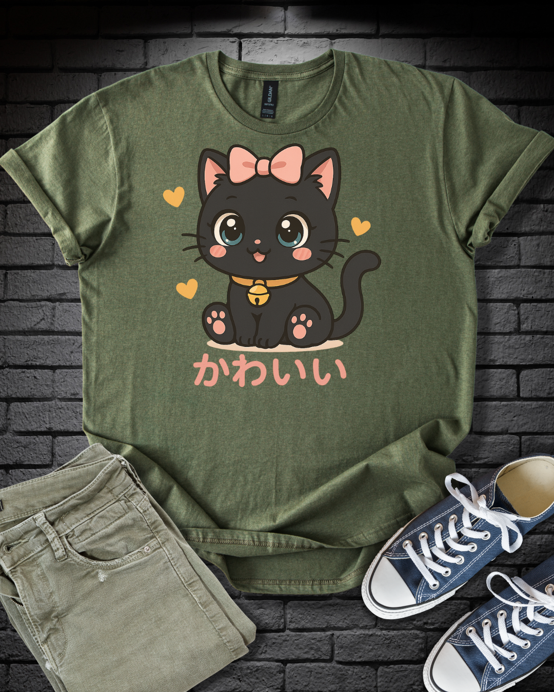 Adorable Anime Cat