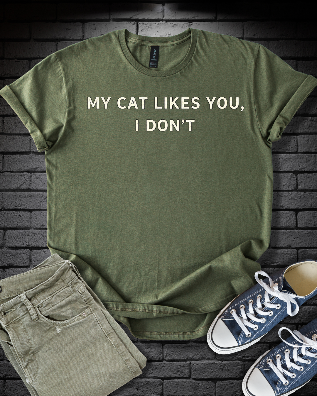 My Cat Likes You T-Shirt