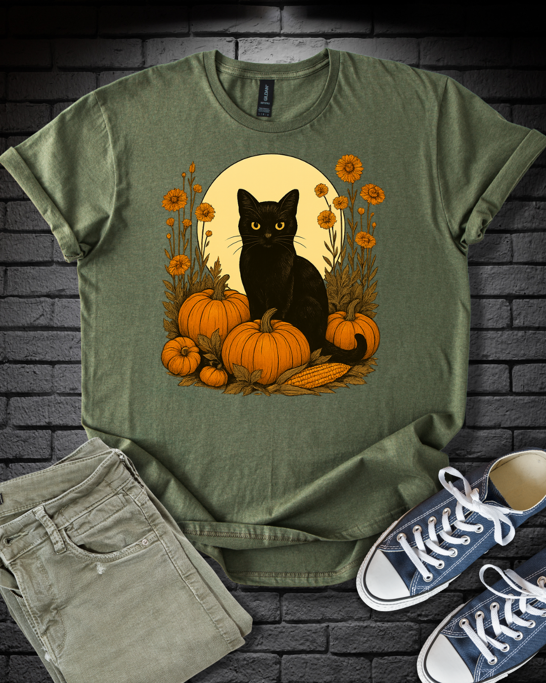Full Moon Black Cat