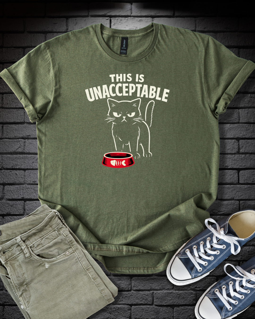 Unacceptable Empty Bowl T-Shirt