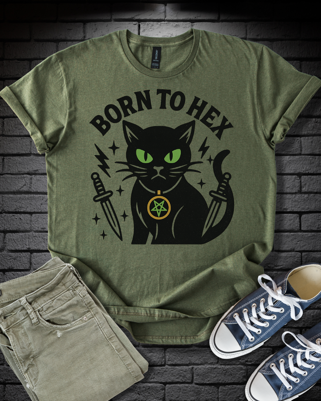 Dagger Cat T-Shirt