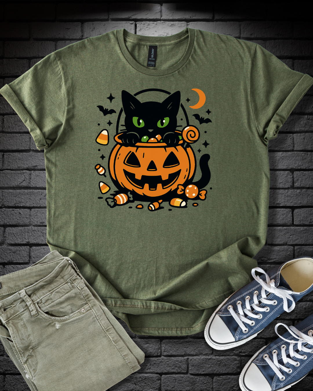 Black Cat Halloween Candy