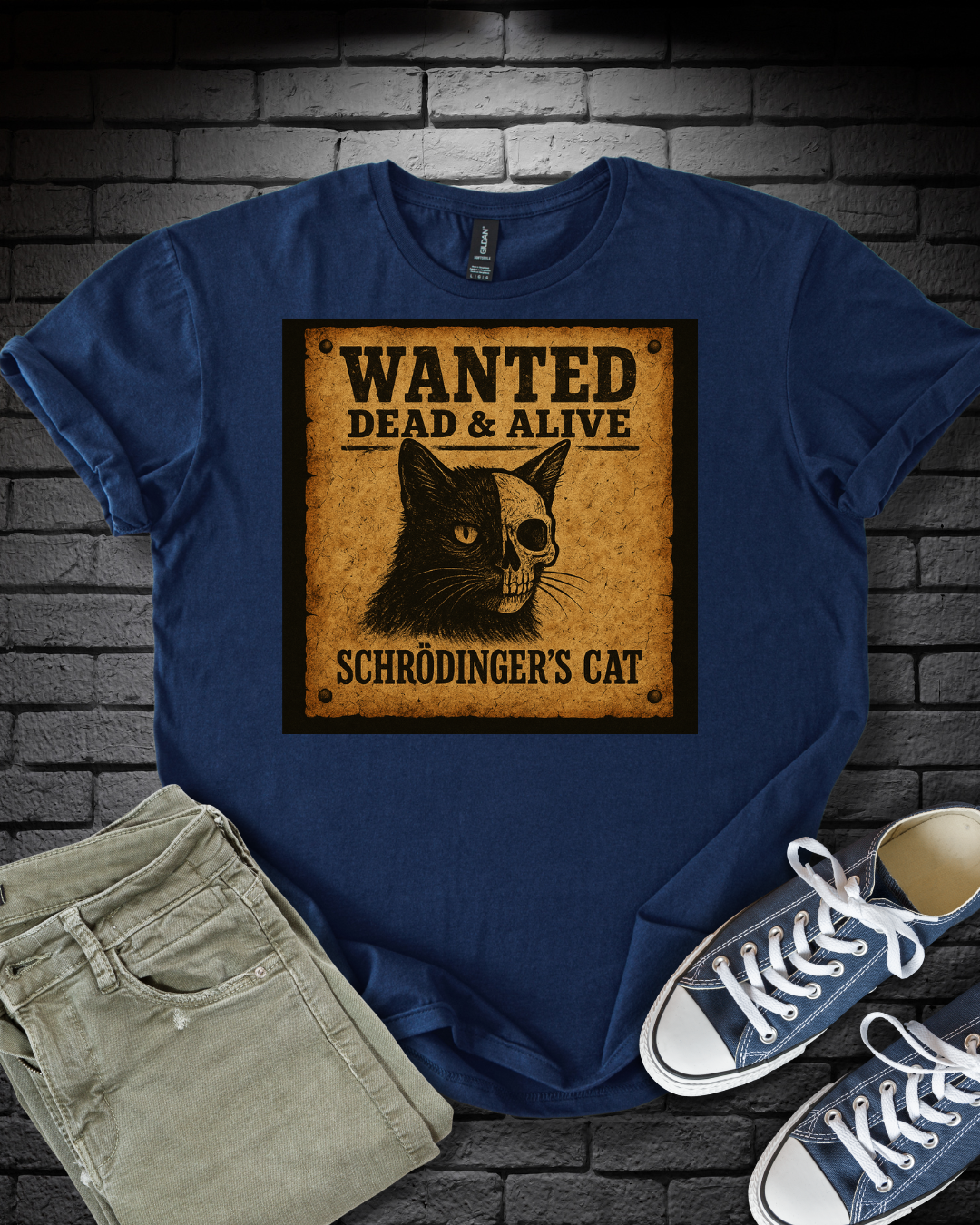 Wanted Shrodinger's Cat T-Shirt