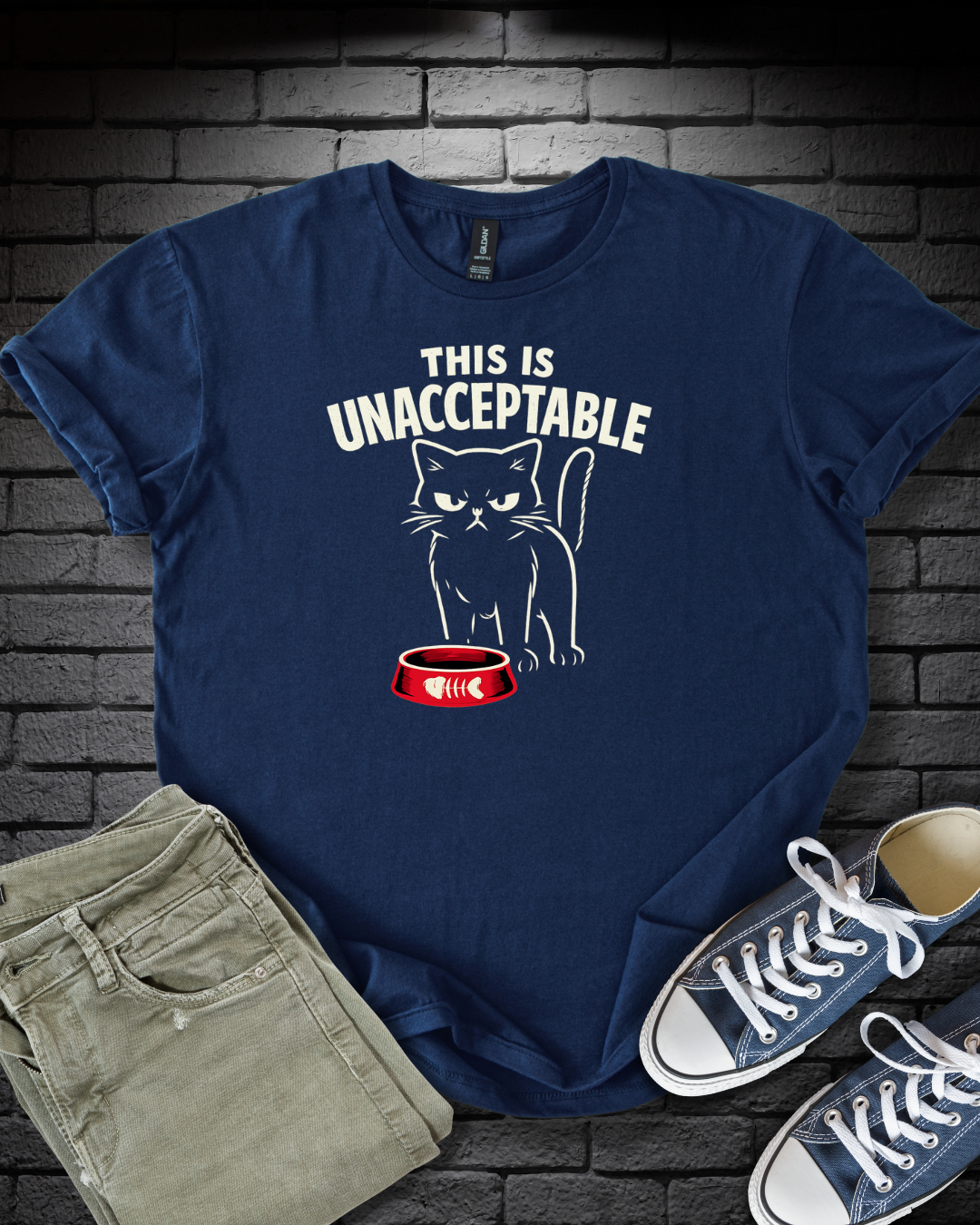 Unacceptable Empty Bowl T-Shirt