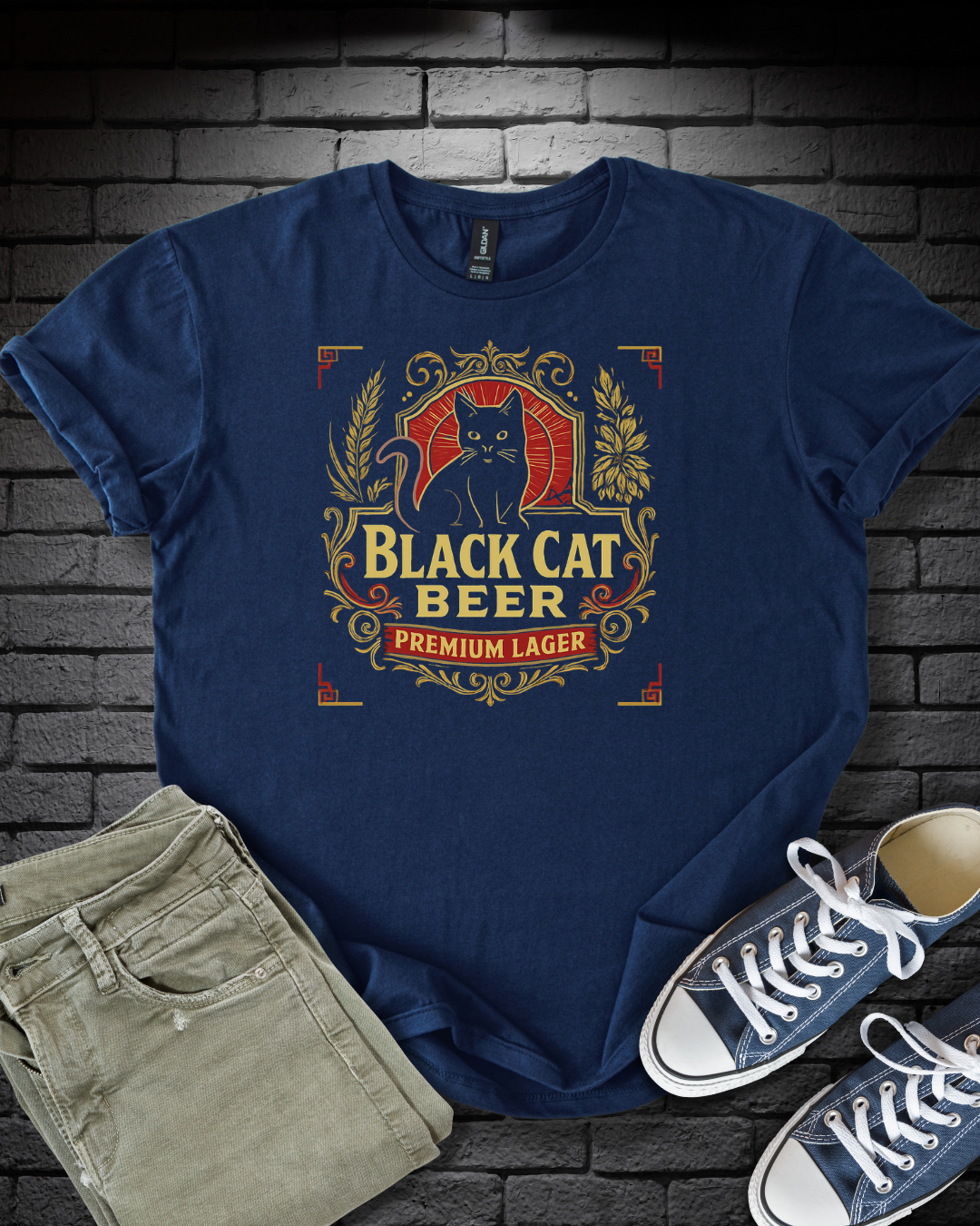 Black Cat Beer T-Shirt