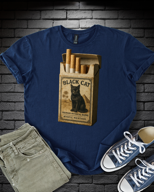 Black Cat Cigarettes T-Shirt
