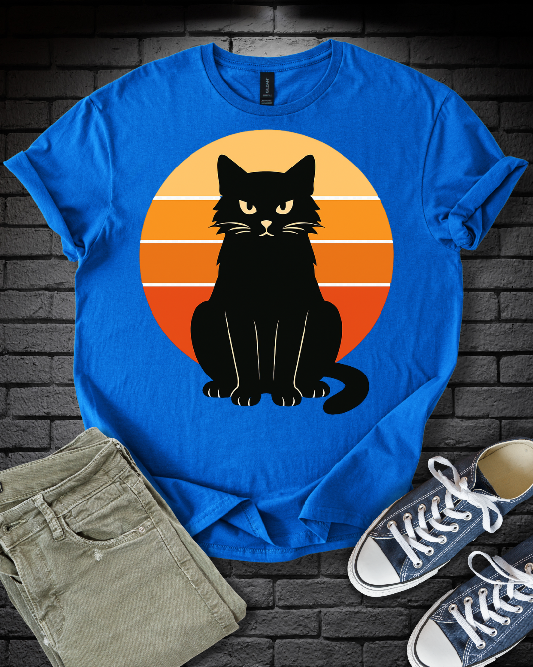 Sunset Cat T-Shirt
