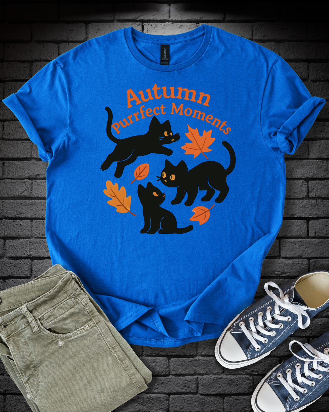 Autumn Purrfect Moments T-Shirt