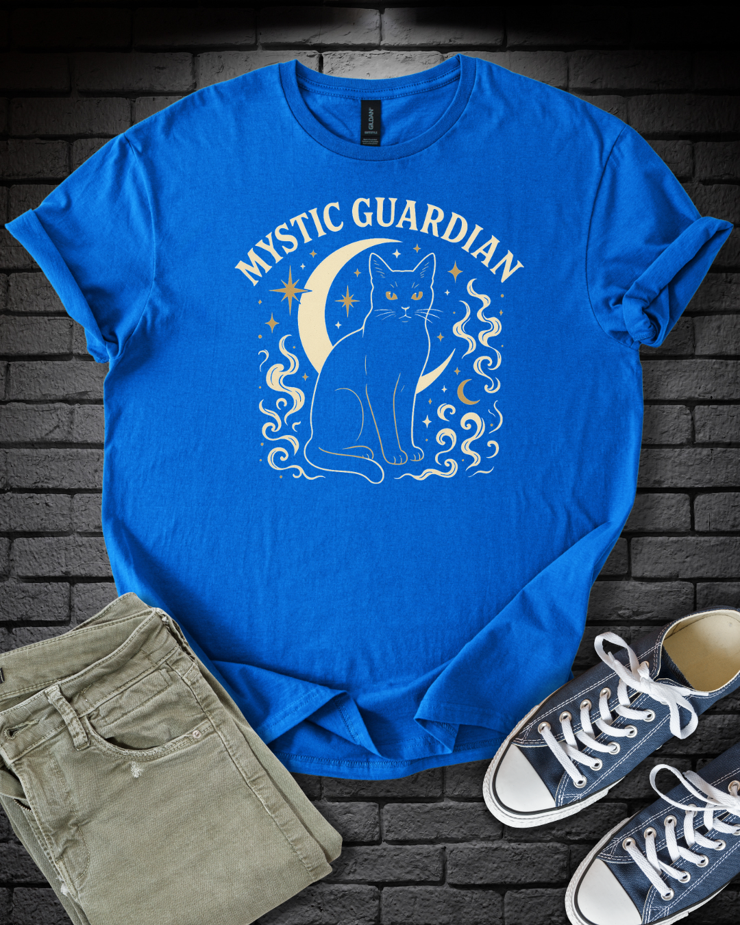 Mystic Guardian Cat T-Shirt