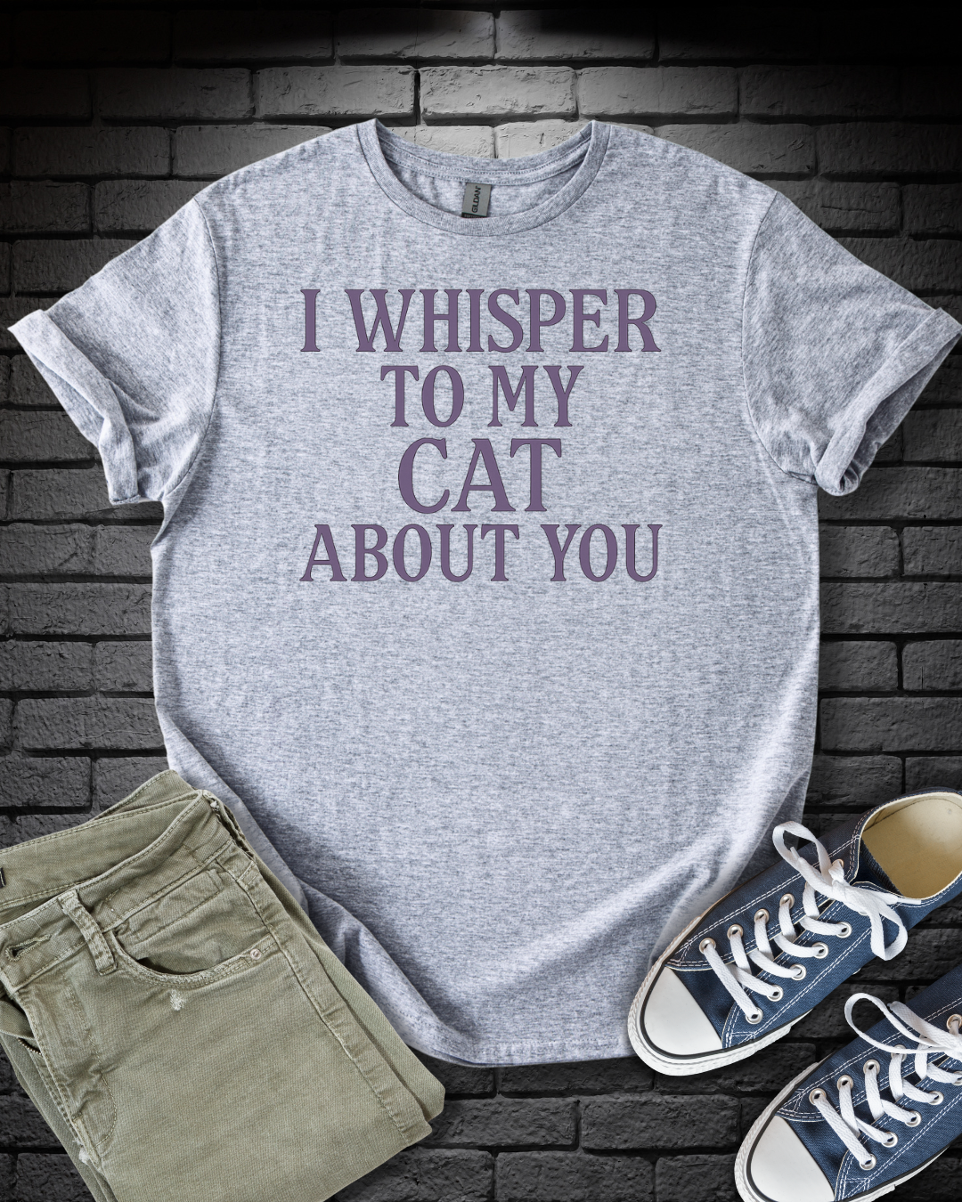 Whisper Cat T-Shirt