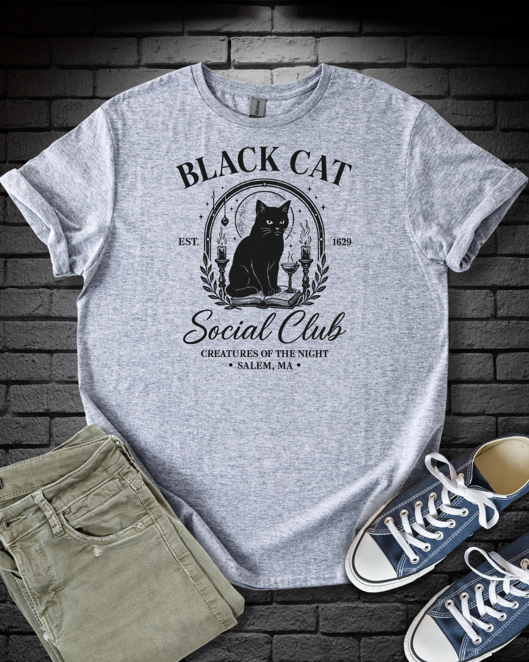 Black Cat Social Club T-Shirt