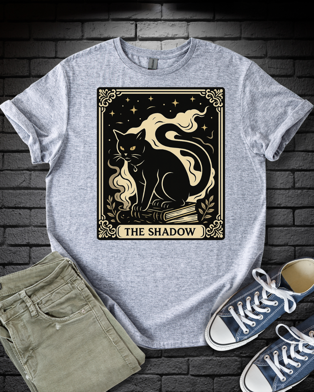 Tarot Cat Shadow T-Shirt
