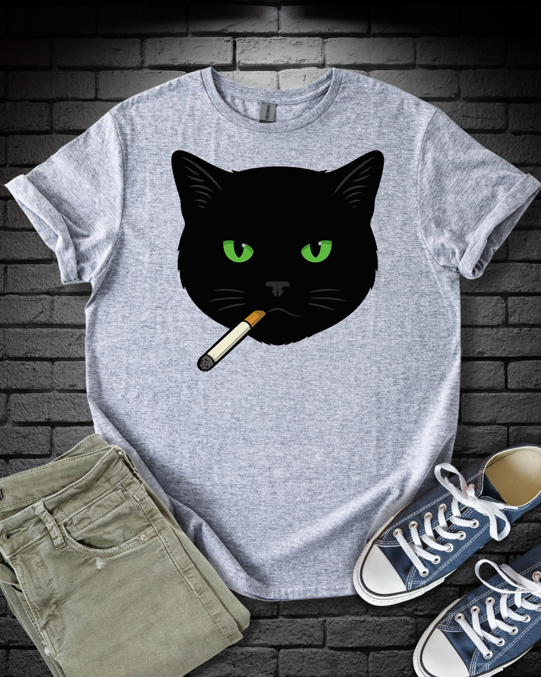 Smokin' Black Cat