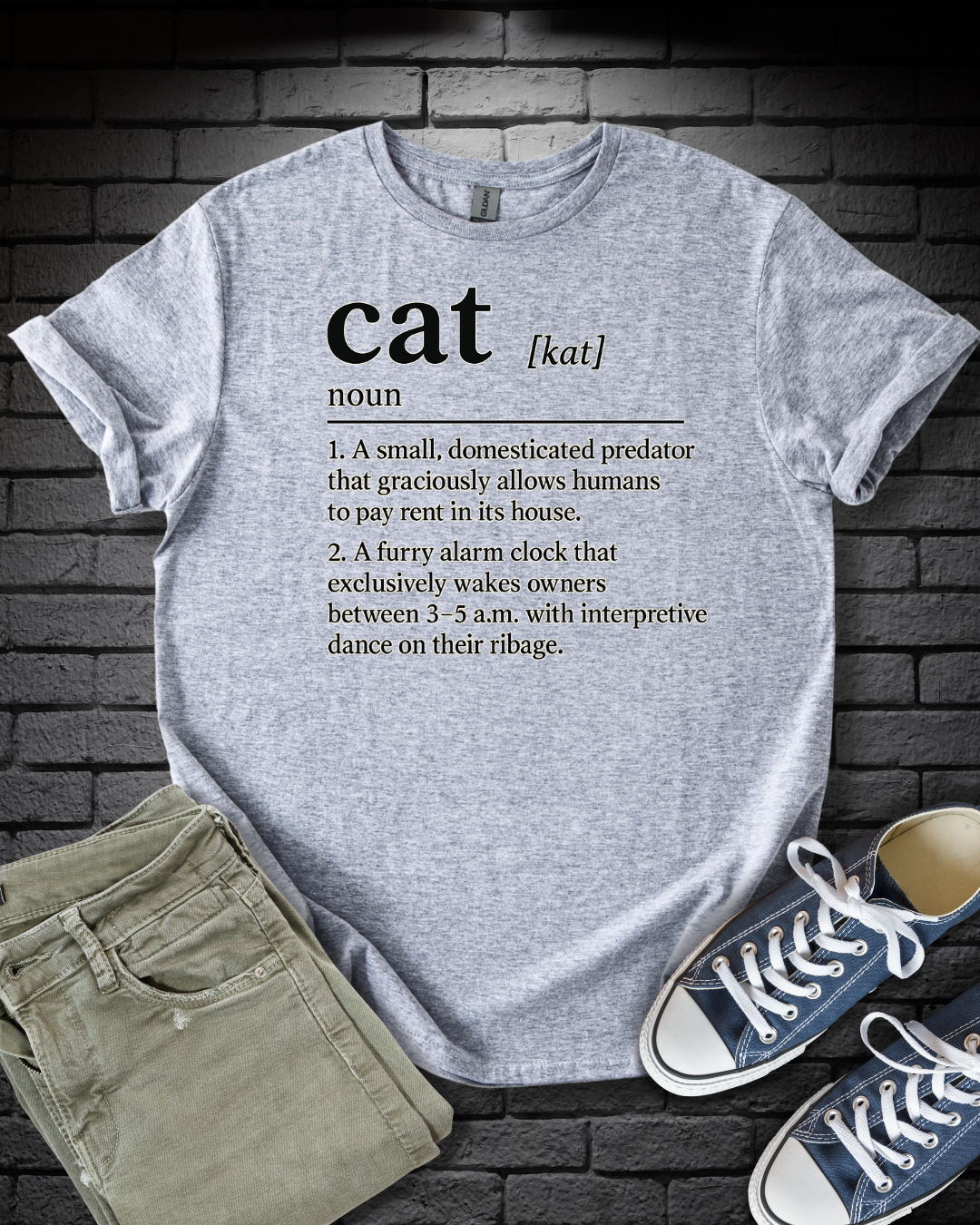 Cat Defintion Roommate T-Shirt