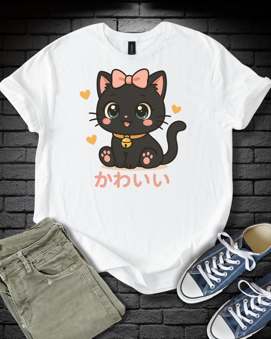 Adorable Anime Cat