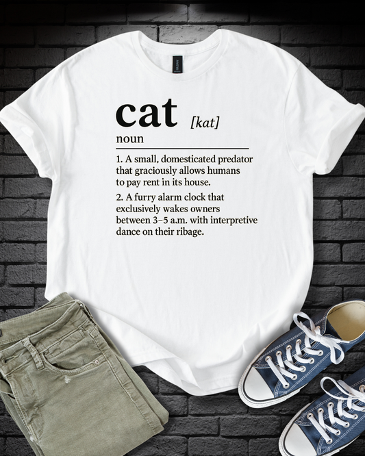 Cat Defintion Roommate T-Shirt
