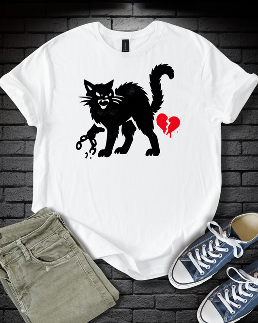 Cat Street Art T-Shirt