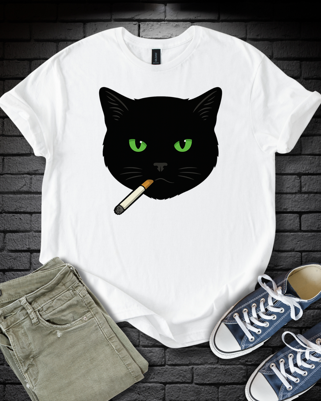Smokin' Black Cat