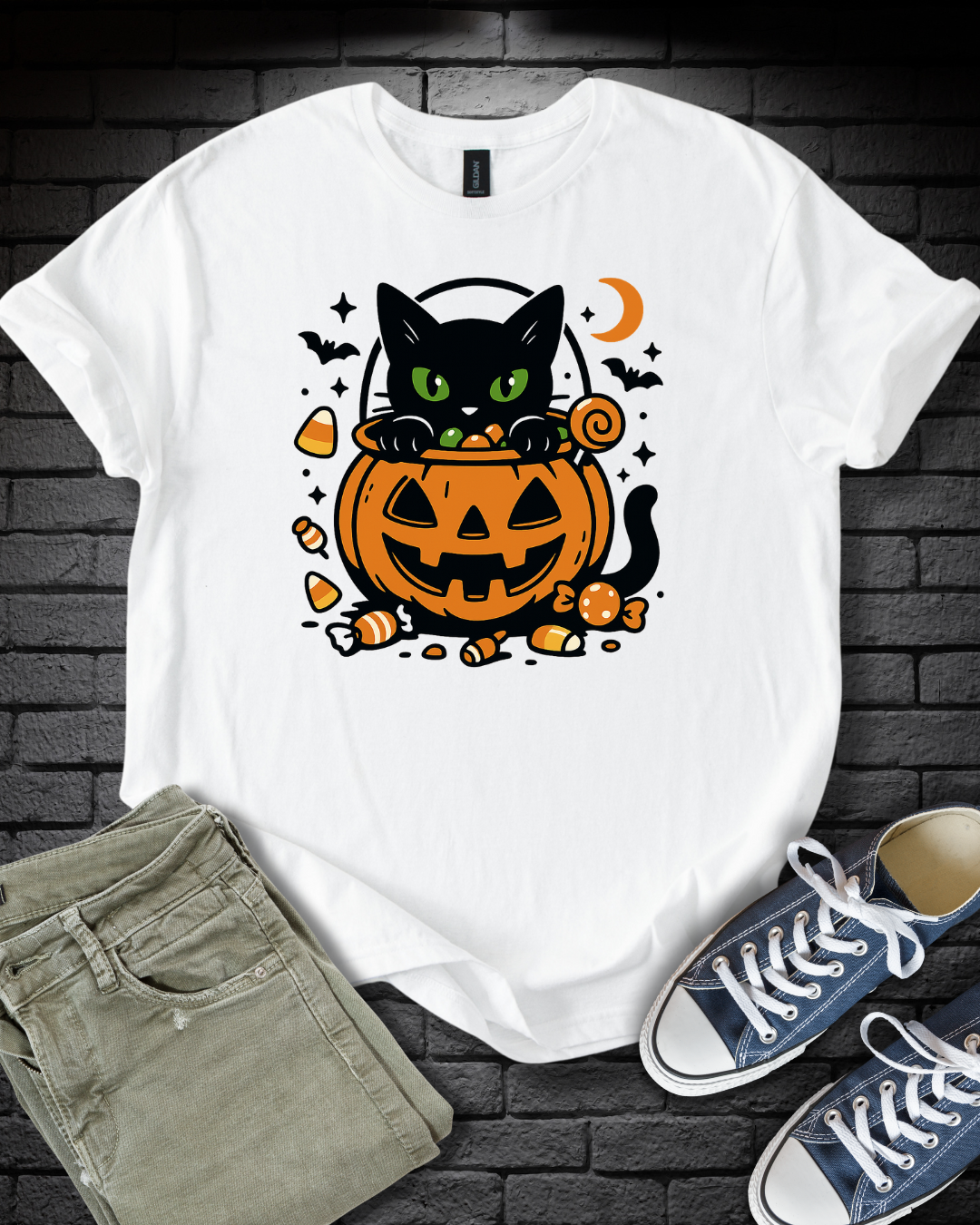 Black Cat Halloween Candy