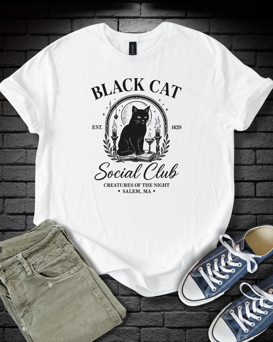 Black Cat Social Club T-Shirt