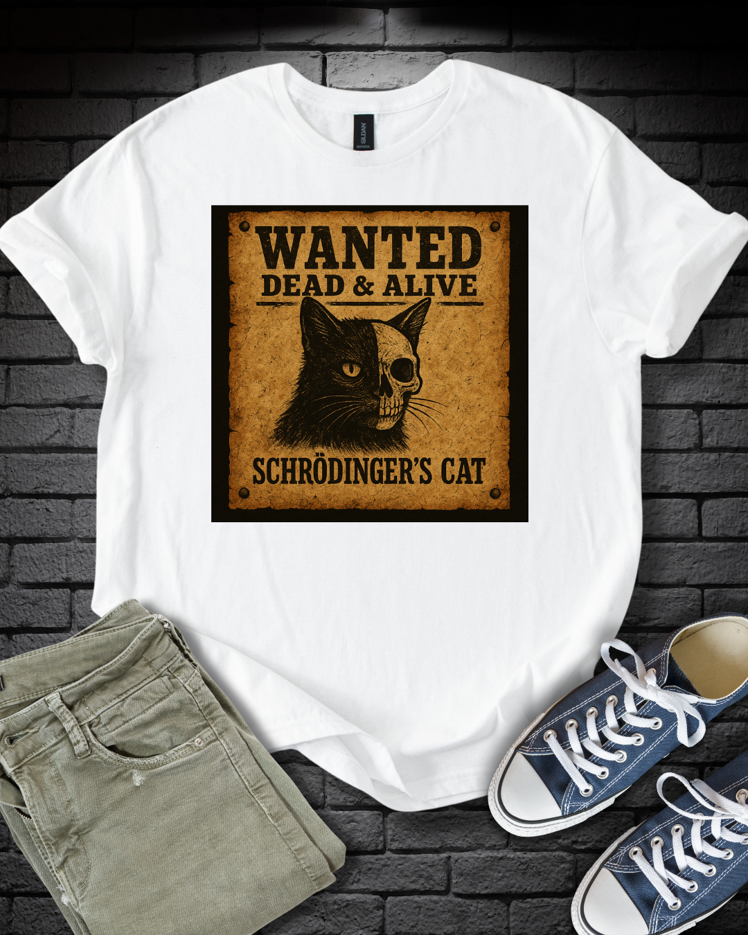 Wanted Shrodinger's Cat T-Shirt