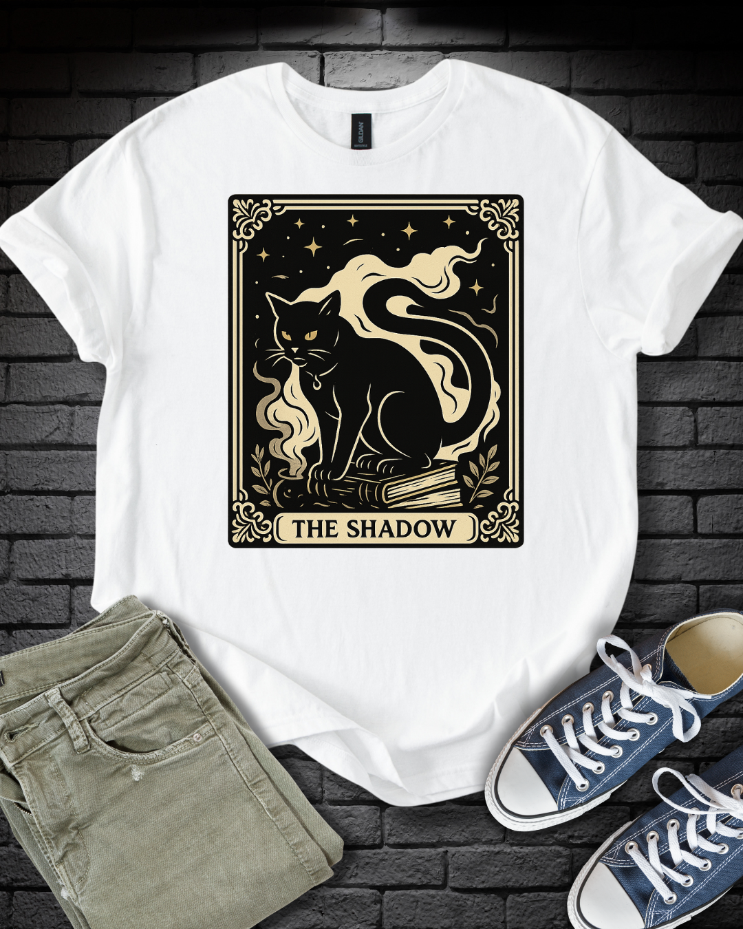 Tarot Cat Shadow T-Shirt