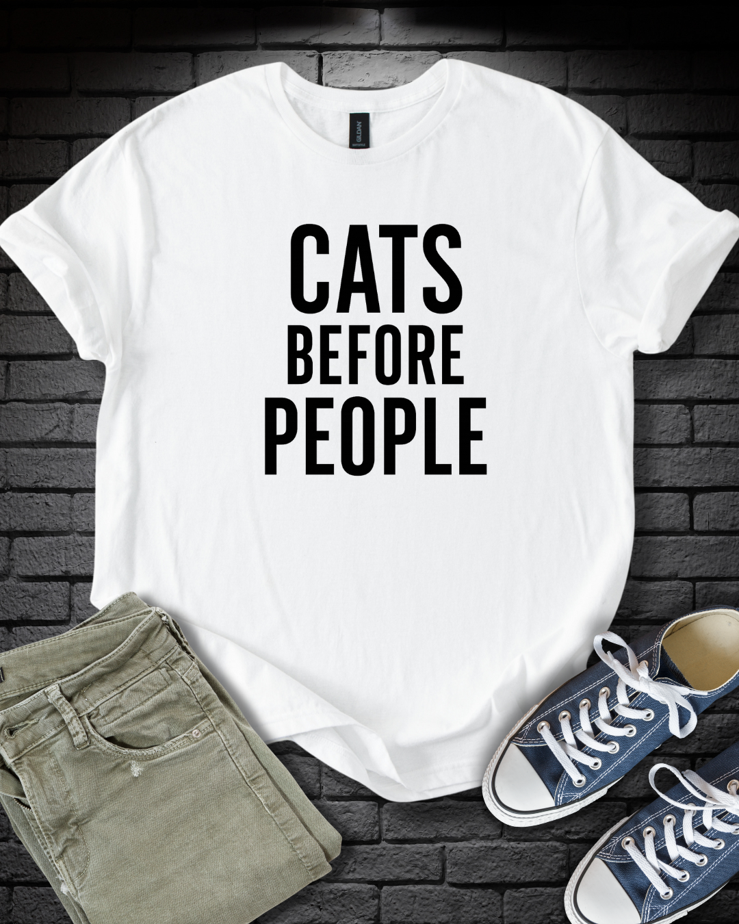 Cats Before People T-Shirt