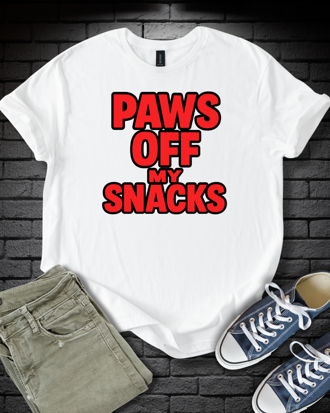Paws Off My Snacks T-Shirt