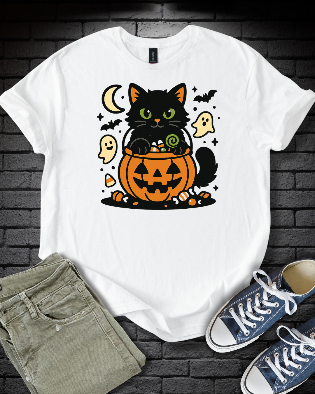 Halloween Cat n' Candy