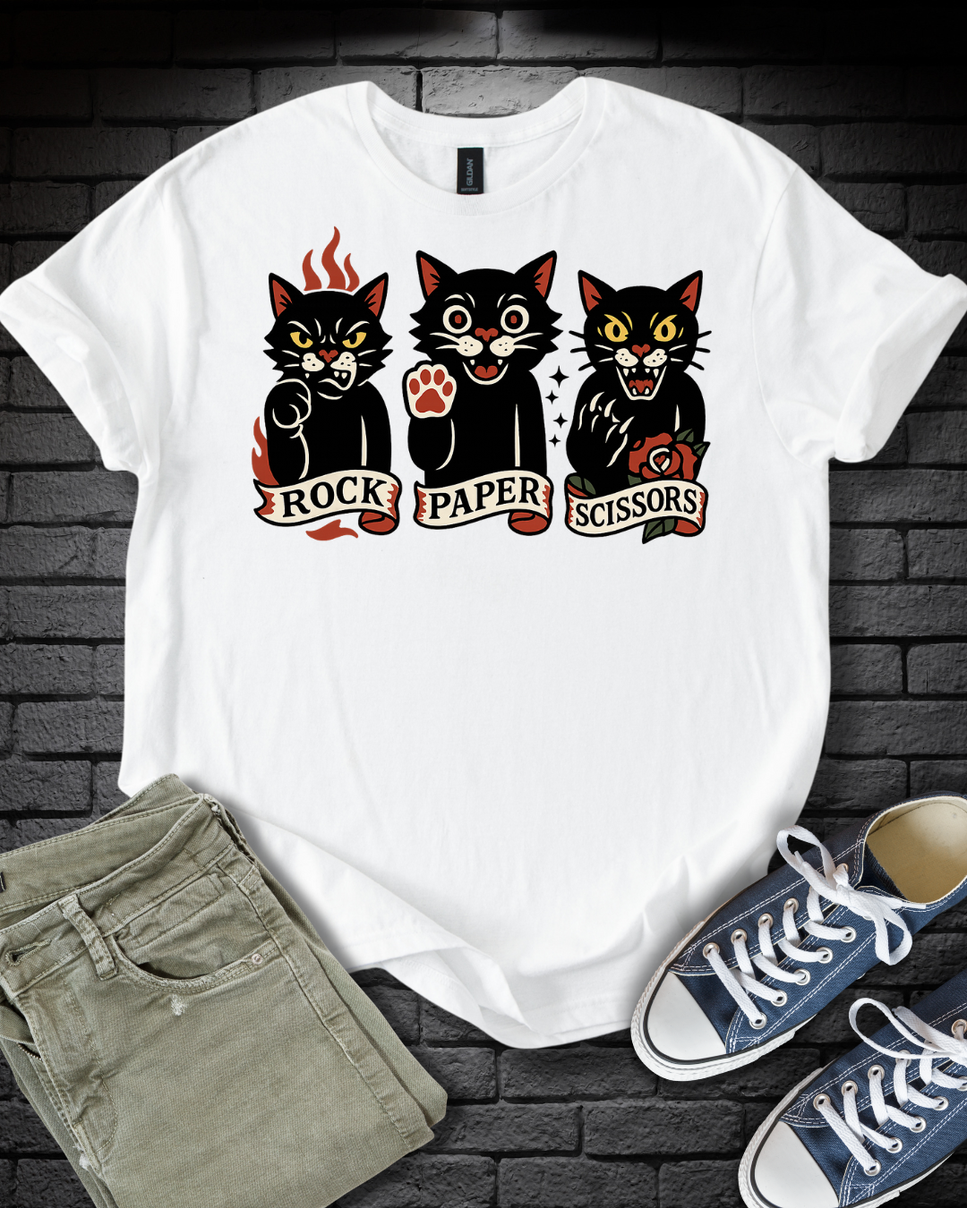 Rock Paper Scissors T-Shirt