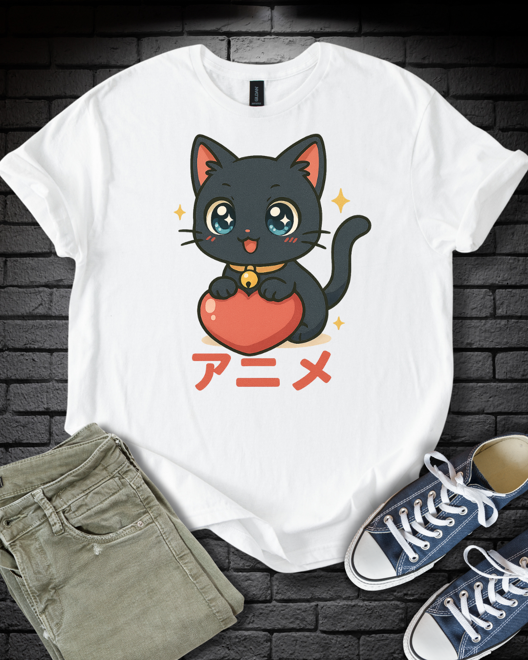 Anime Cat "Love"