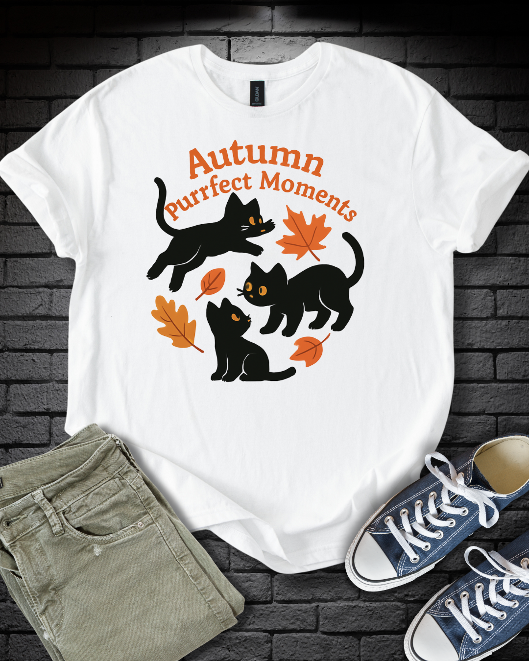 Autumn Purrfect Moments T-Shirt