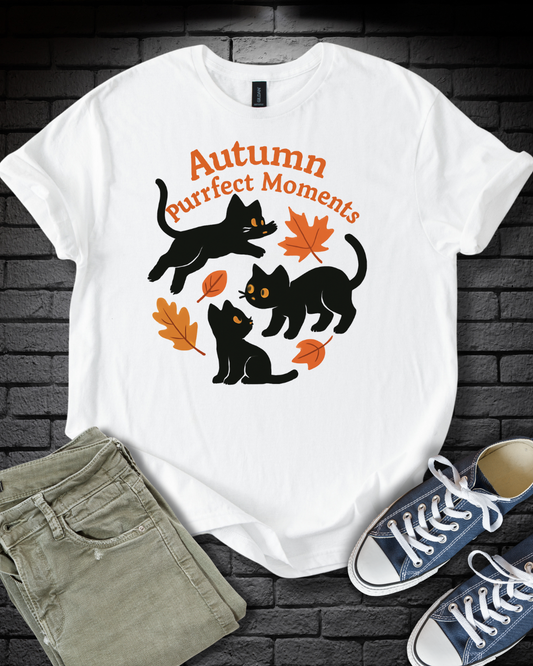 Autumn Purrfect Moments T-Shirt