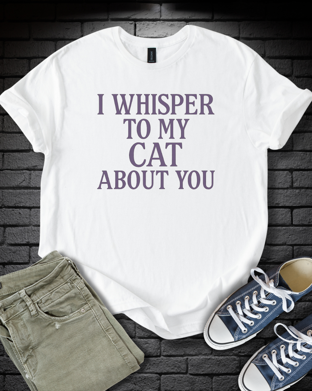 Whisper Cat T-Shirt