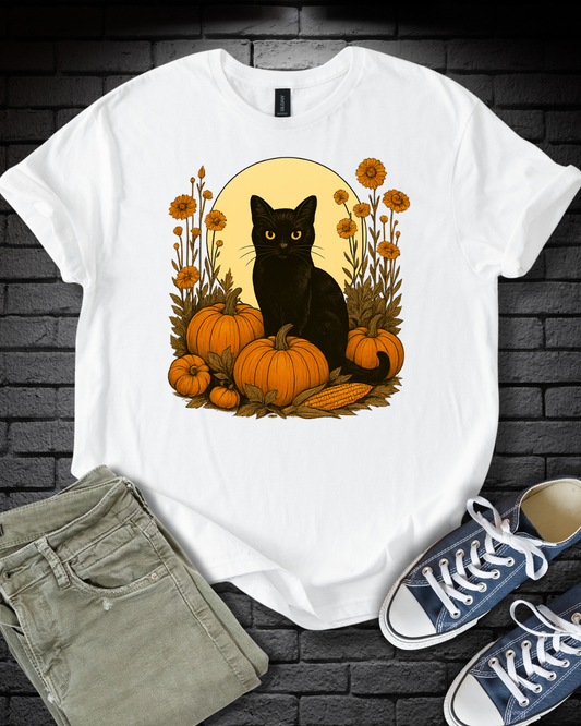 Full Moon Black Cat